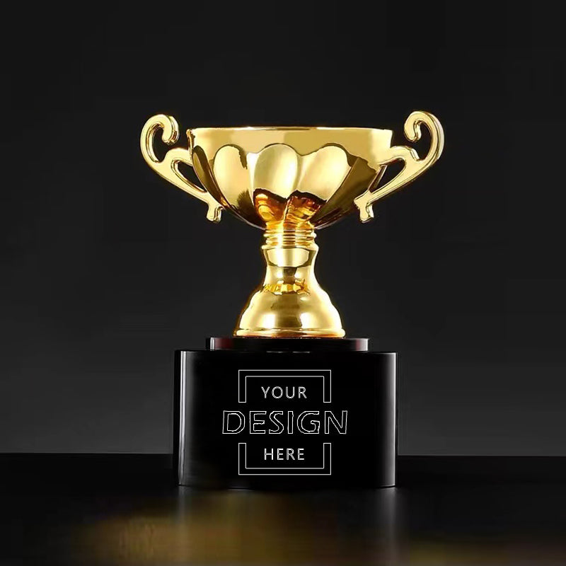 Metal Trophy - Three Colors Available