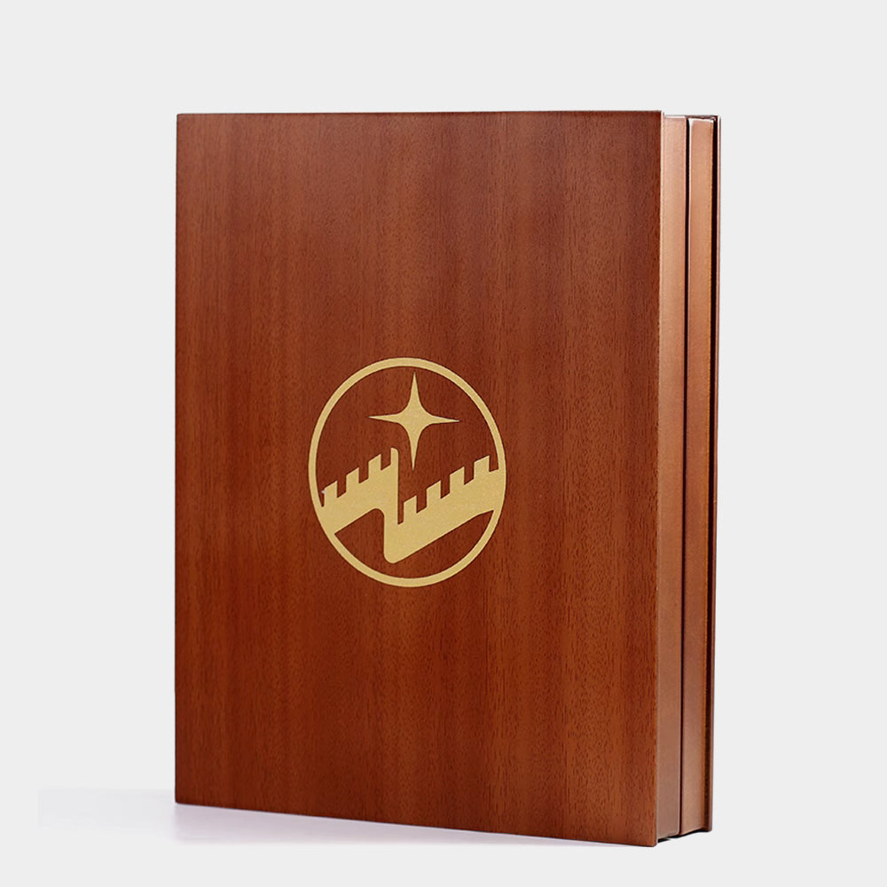 Foldable Solid Wood Plaque Trophy