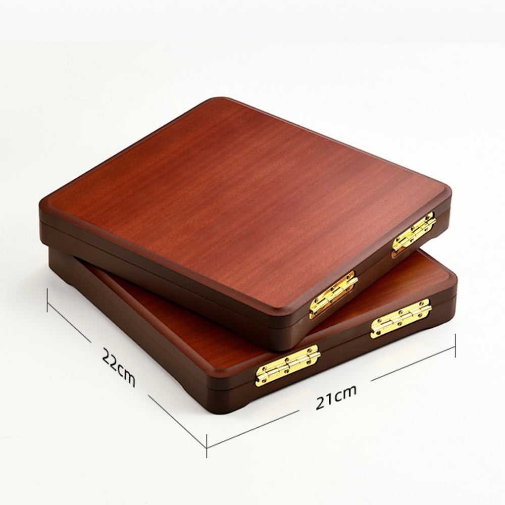 Metal-Edged Folding Wooden Box Trophy  BG20-48