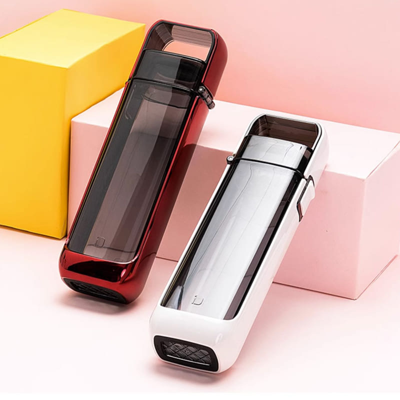 Portable metal square water bottle